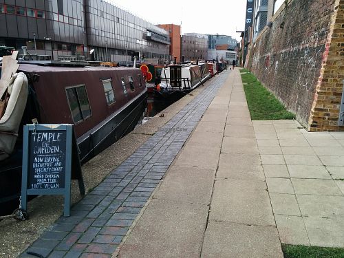 canal approach at Temple of Seitan - Camden in North West London