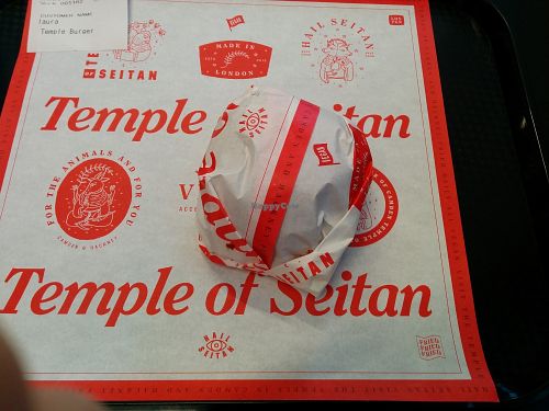 meal at Temple of Seitan - Camden in North West London