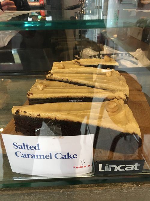 Salted Caramel Cake at Temple of Seitan - Camden in North West London