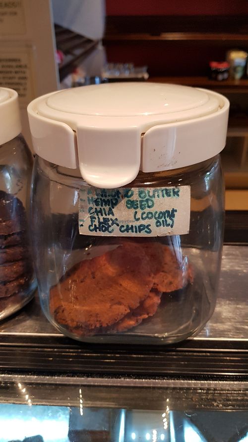 Vegan cookies!!! :D at Bulaccino Cafe in Nadi