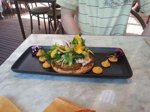 Can't remember what this was, I think it was a new additon to the menu. A delicious vegan dish! at Spa Dreaming Centre Cafe in Fingal