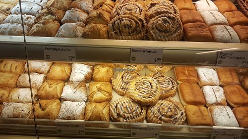 vegan pastries  at Anker - Stephansplatz in Vienna