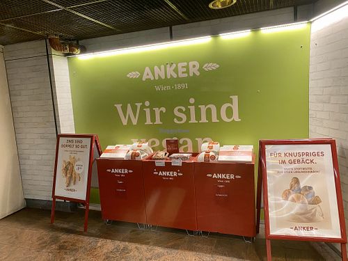 inside at Anker - Stephansplatz in Vienna