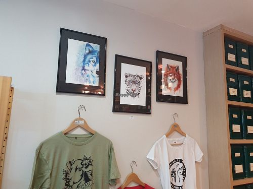 Art at Plant Based Market in Barcelona