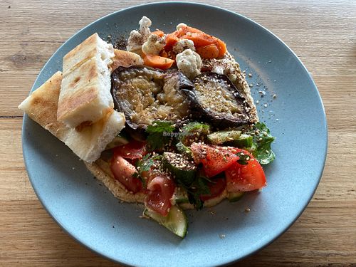 ‘hummus and friends' at Small Graces in Footscray
