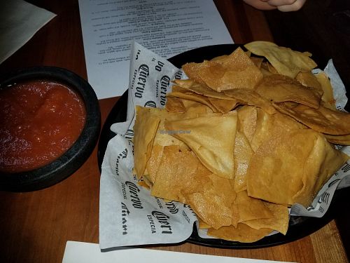 Chips and salsa at Polanco Restaurant in Asheville