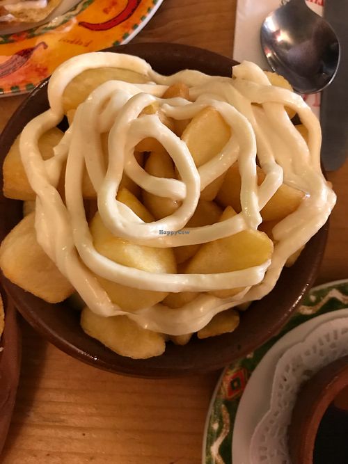 Patatas mayonnaise  at Tapas Tree in Bradford