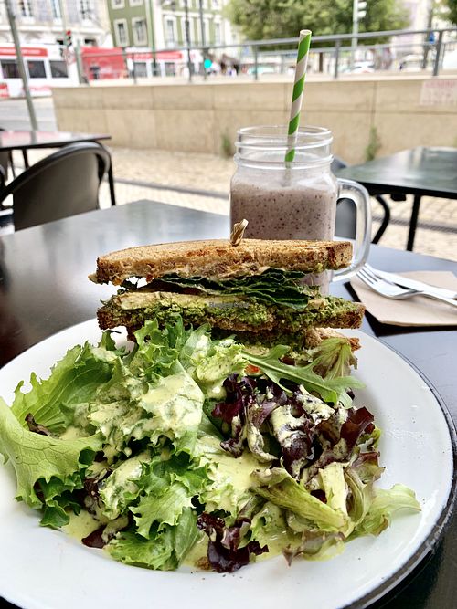 Tundra toast. at Eight - The Health Lounge in Lisbon