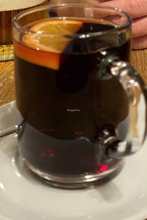 Hot spiced wine   at Střecha in Prague