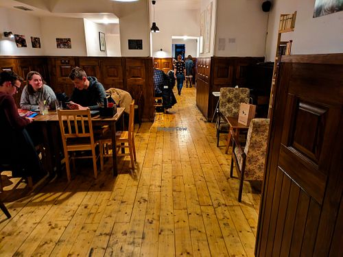 Inside of Strecha at Střecha in Prague