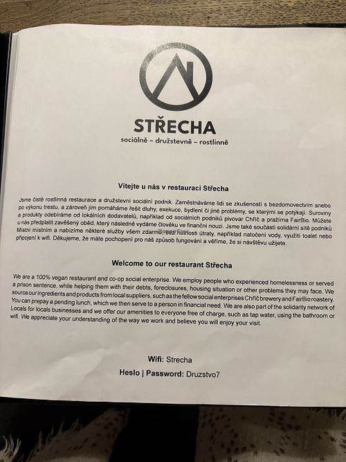  at Střecha in Prague