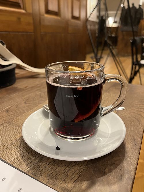 Hot wine  at Střecha in Prague