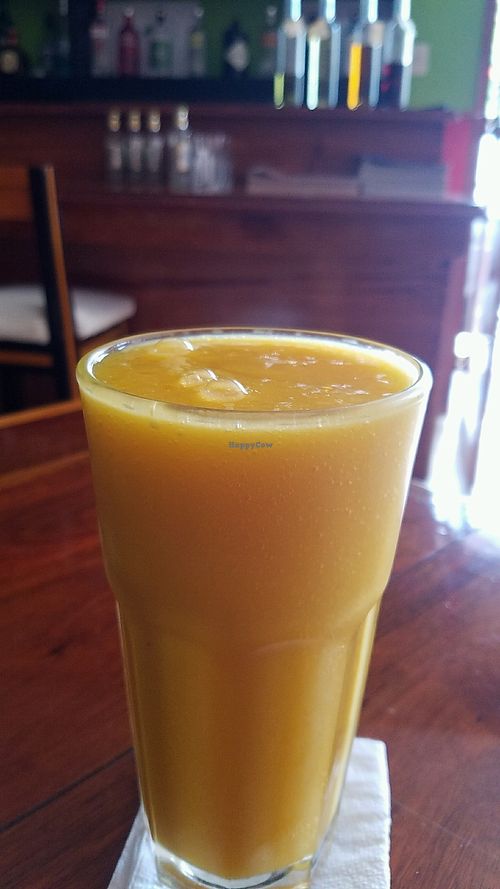 mango and passionfruit at Passion for Fruit in Miraflores