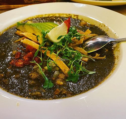 Pozole Verde at The Dankness Dojo by Modern Times Beer in Los Angeles