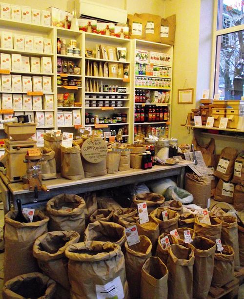 Grains and seeds. at Zelen Bio in Sofia