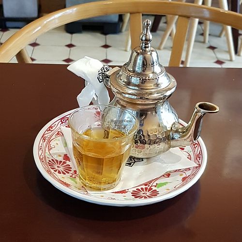 Moroccan Tea at Morococo Cafe - 모로코코 카페 in Seoul