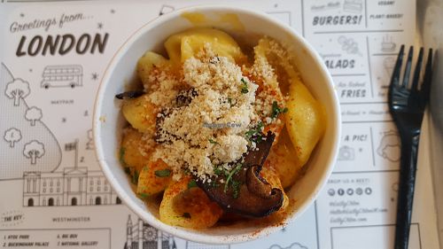 Mac n cheese at By Chloe - Covent Garden in London