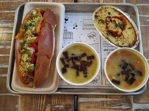 soup shepherd's pie at By Chloe - Covent Garden in London