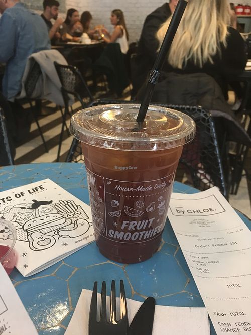 ice tea at By Chloe - Covent Garden in London