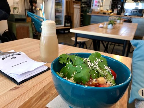 avocado salad at Schröder's in Siegen