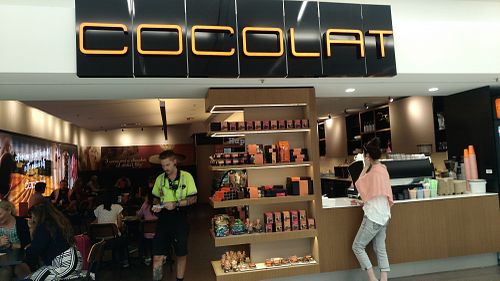 Adelaide airport transit area at ADL - Cocolat - T2 in Adelaide