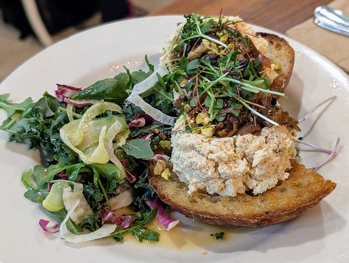 Winter tartine at SEA - Floret in Seattle