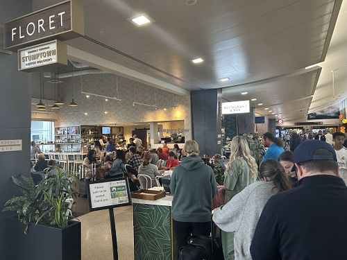 Waiting to be seated  at SEA - Floret in Seattle