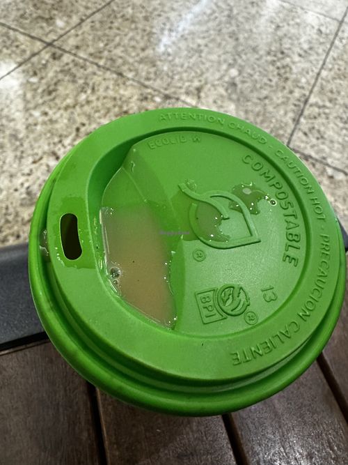 More like sewer water latte  at SEA - Floret in Seattle