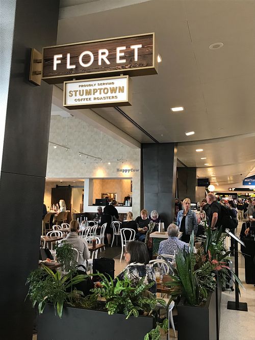 Restaurant entrance at SEA - Floret in Seattle