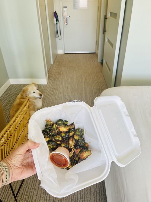 Sweet Siracha Brussel Sprouts at The Counter in Honolulu