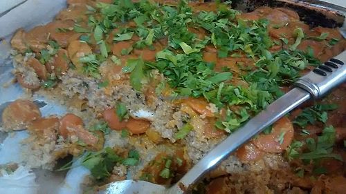 quinoa dish at Krishna Lunch in Barcelona