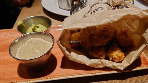 Cauliflower wings at Hard Rock Cafe in Innsbruck