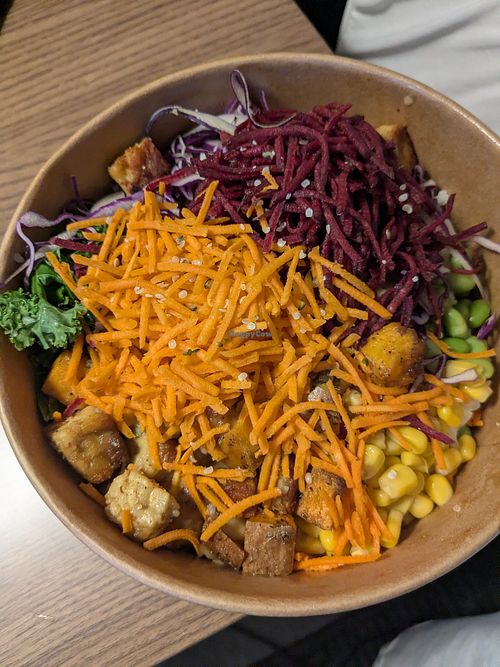 Yum Bowl at MeeT in Yaletown in Vancouver