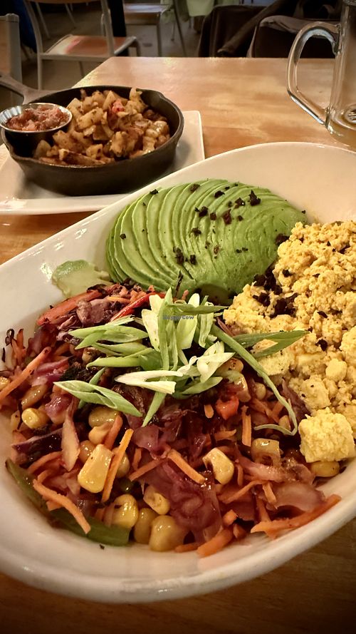Happy Breakfast Bowl  at MeeT in Yaletown in Vancouver