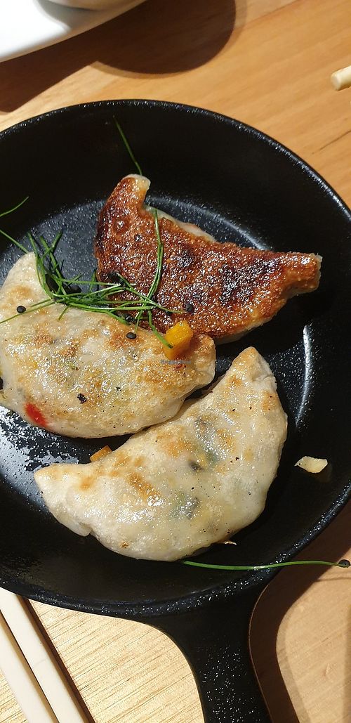 Fried dumplings at Oriental Teahouse in South Yarra