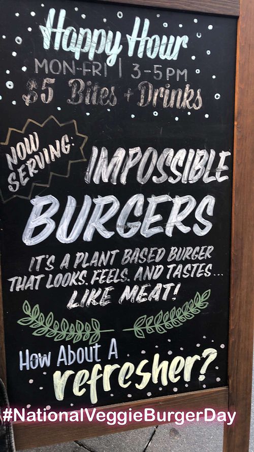 This was 6/5/18 #NationalVeggieBurgerDay at The Counter in San Jose