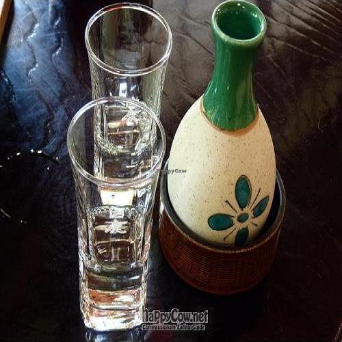 Sake. at Tofu Restaurant Seigen-in - 西源院 in Kyoto