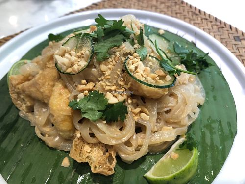 Lemongrass peanut butter konjac noodles at Brasston in Guangzhou