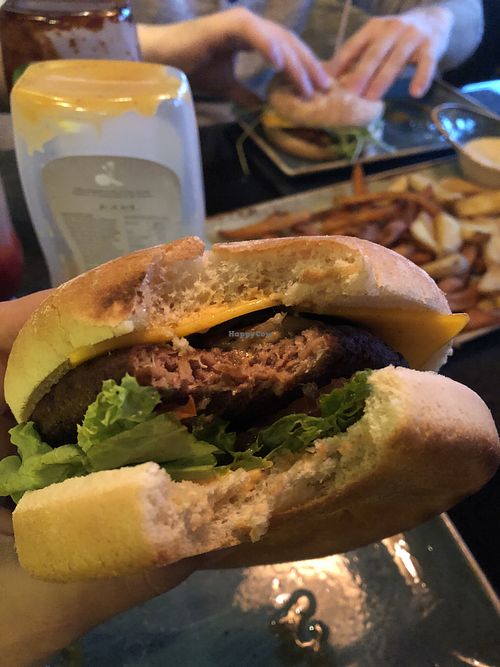 Burger  at Hans im Glück in Dresden