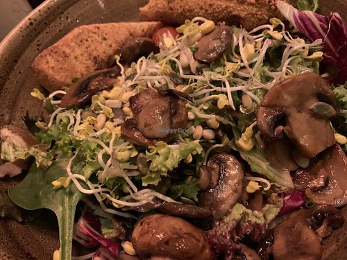 good salad at Hans im Glück in Dresden