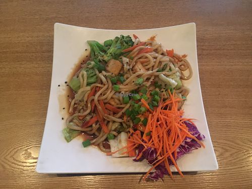 Teriyaki Udon at Zen Street in Riverside