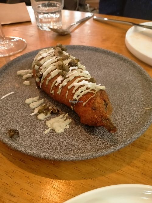 Gevulde aubergine at Alfalfa in Leuven