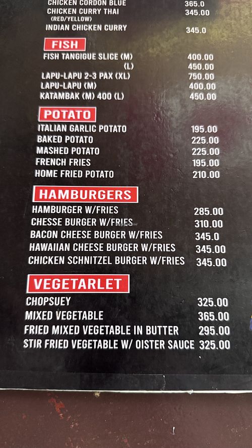   at HR Native Restaurant  in Bantayan Island