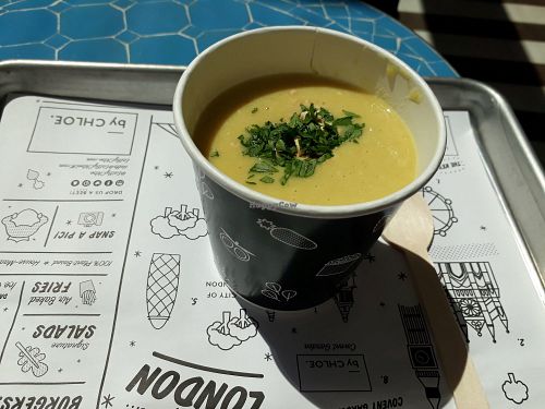 Soup at By Chloe - Tower Bridge in London