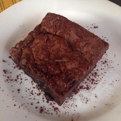 Vegan Chocolate Brownie. at Badde Manors in Glebe