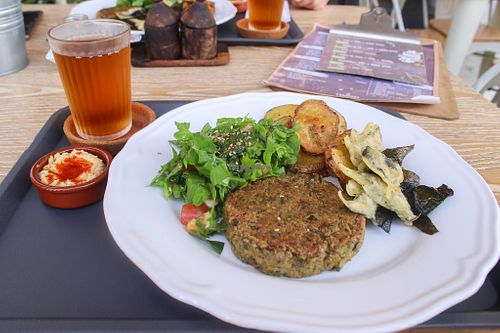 lunch menu at Tambake in Praia