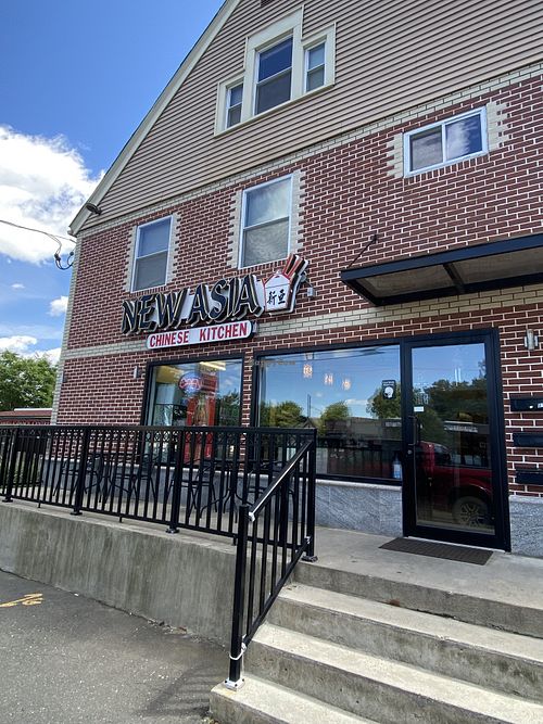 Facade  at New Asia Restaurant in West Hartford