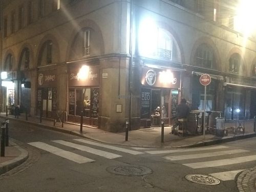 From the outside at L'Embargo in Toulouse