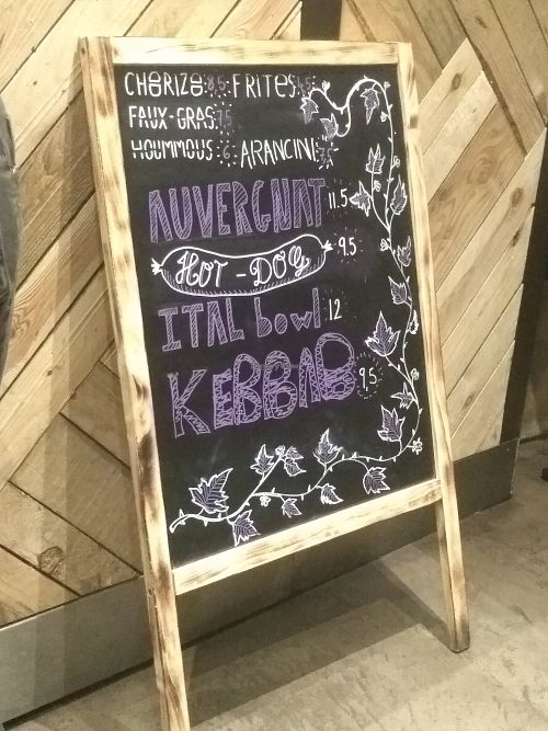 The dishes of yesterday evening at L'Embargo in Toulouse