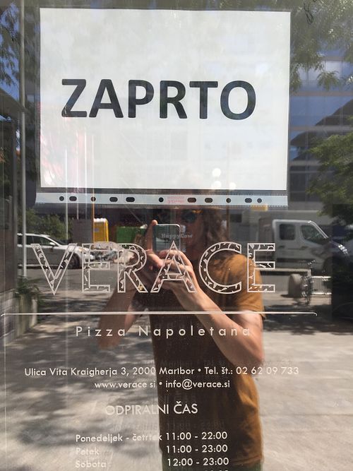 CLOSED at Pizzeria Verace in Maribor